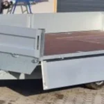 Plattformtrailer LIDER – Räder unterflur – gebremste Doppelachse