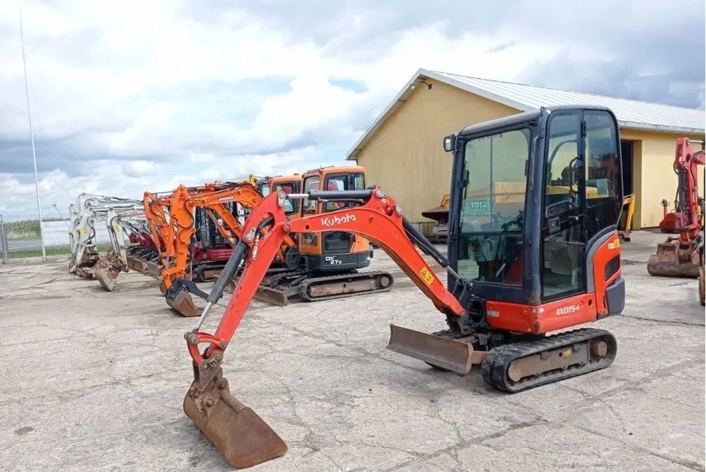 54-1-4.jpg Kubota KX015-4 + 3 SCHAUFELN – Minibagger 1,545T – Bild 1