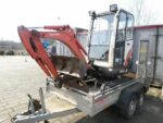 Kubota KX 41-3V + Anhänger + 3 SCHAUFELN – Minibagger 1,6T