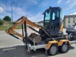 CASE CX26C + 3 SCHAUFELN + ANHÄNGER – Kompaktbagger 2,5T – Bild 2