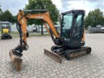 CASE CX26C + 3 SCHAUFELN + ANHÄNGER – Kompaktbagger 2,5T – Bild 3