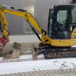 CATERPILLAR 303.5E + 3 SCHAUFELN – Kompaktbagger 3,5T