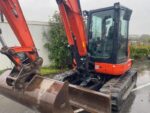 Kubota KX 057-4 + 3 SCHAUFELN – Kompaktbagger 5,5T – Bild 9