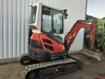 KUBOTA U25-3 Alpha Kabine + 3 SCHAUFELN – Minibagger 2,6T