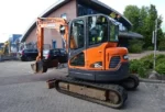 DOOSAN DX60R + 3 SCHAUFELN – Kompaktbagger 5,9T – Bild 4